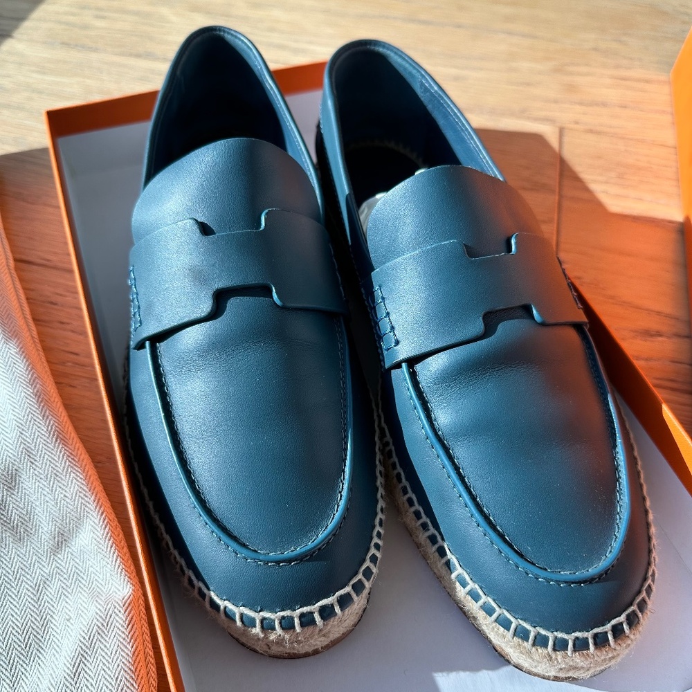 Hermes men trip espadrille